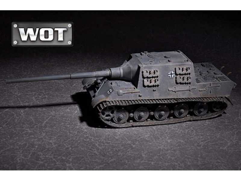 Jagdtiger z armatą 128mm Pak 44l-61 niemieckie działo samobieżne - zdjęcie 1 Jagdtiger z armatą 128mm Pak 44l-61 niemieckie działo samobieżne - zdjęcie 1