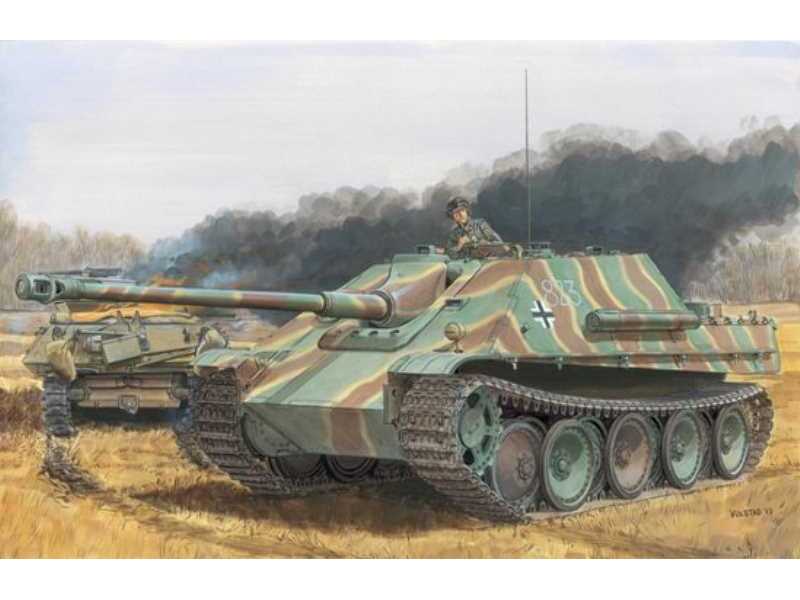 Jagdpanther Ausf.G1 późna produkcja / Ausf.G2 (2 w 1) - zdjęcie 1 Jagdpanther Ausf.G1 późna produkcja / Ausf.G2 (2 w 1) - zdjęcie 1