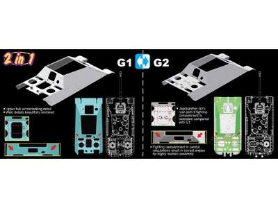 Jagdpanther Ausf.G1 późna produkcja / Ausf.G2 (2 w 1) - zdjęcie 31