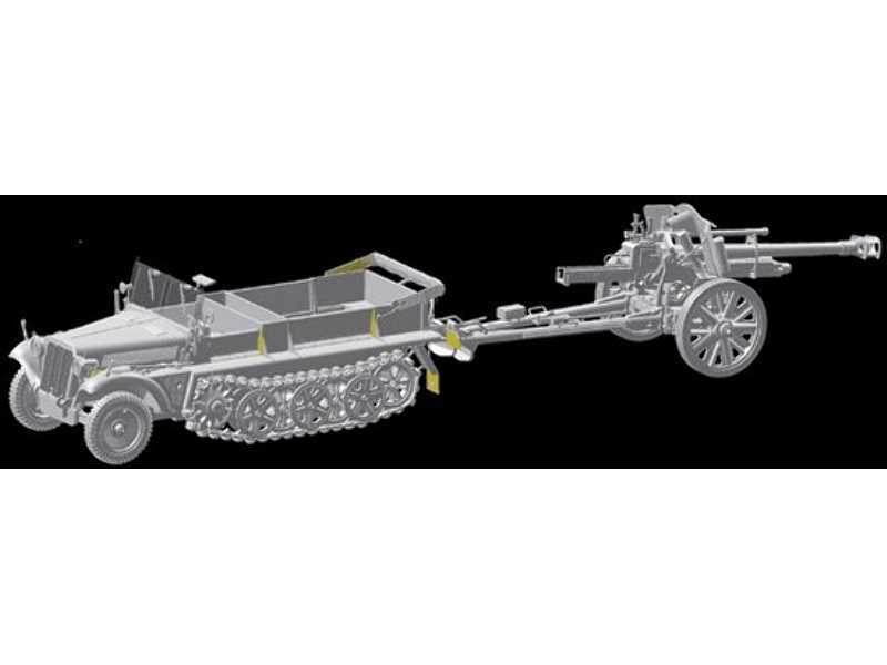 Sd.Kfz.10 + 10.5cm le.FH.18/40 - zdjęcie 1 Sd.Kfz.10 + 10.5cm le.FH.18/40 - zdjęcie 1