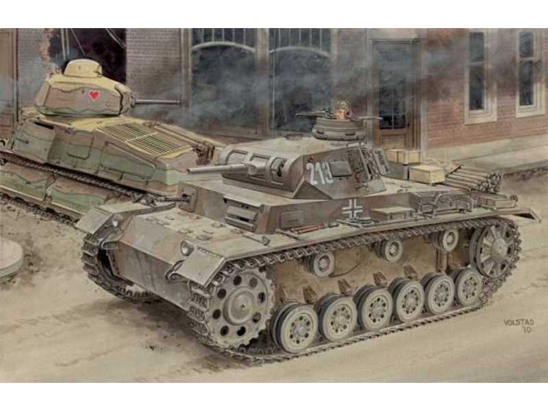 Pz.Kpfw.III Ausf.E/F  (2 in 1) smart kit - zdjęcie 1