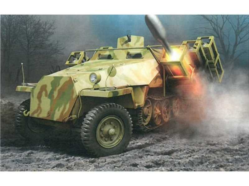 Sd.Kfz.251 Ausf.D mit Wurfrahmen 40 (2 in 1) - zdjęcie 1 Sd.Kfz.251 Ausf.D mit Wurfrahmen 40 (2 in 1) - zdjęcie 1