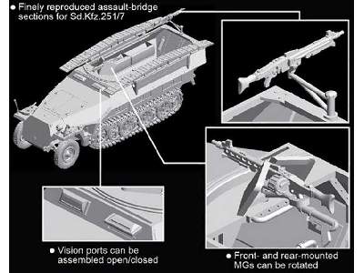 Sd.Kfz.251/7 Ausf.D Pionierpanzerwagen (2 in 1) - zdjęcie 5