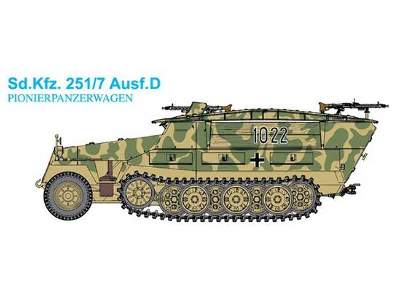 Sd.Kfz.251/7 Ausf.D Pionierpanzerwagen (2 in 1) - zdjęcie 8
