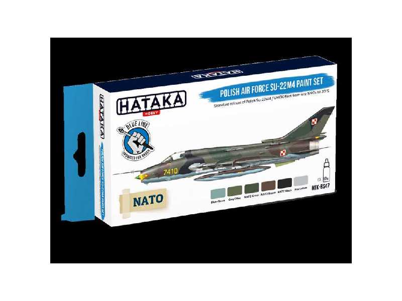 Htk-bs47 Polish Air Force Su-22m4 Paint Set - zdjęcie 1 Htk-bs47 Polish Air Force Su-22m4 Paint Set - zdjęcie 1