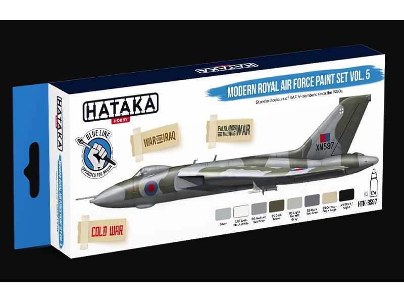 Htk-bs97 Modern Royal Air Force Paint Set Vol.5 - zdjęcie 1 Htk-bs97 Modern Royal Air Force Paint Set Vol.5 - zdjęcie 1