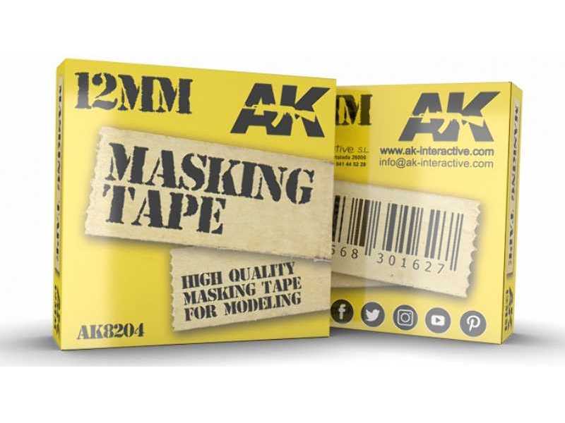 Masking Tape 12mm - zdjęcie 1 Masking Tape 12mm - zdjęcie 1