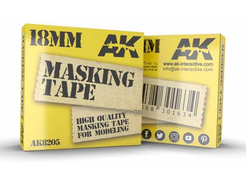 Masking Tape 18mm - zdjęcie 1 Masking Tape 18mm - zdjęcie 1