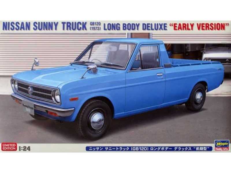 Nissan Sunny Truck 1973 (Gb120) Long Body Deluxe Early Version - zdjęcie 1