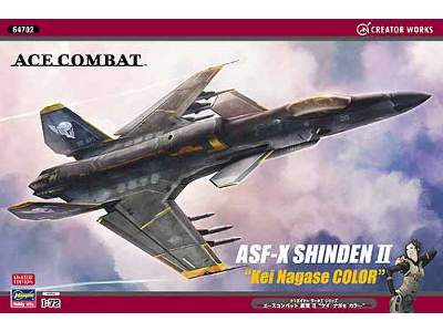 Ace Combat Asf-x Shinden Ii Kei Nagase Color - zdjęcie 1