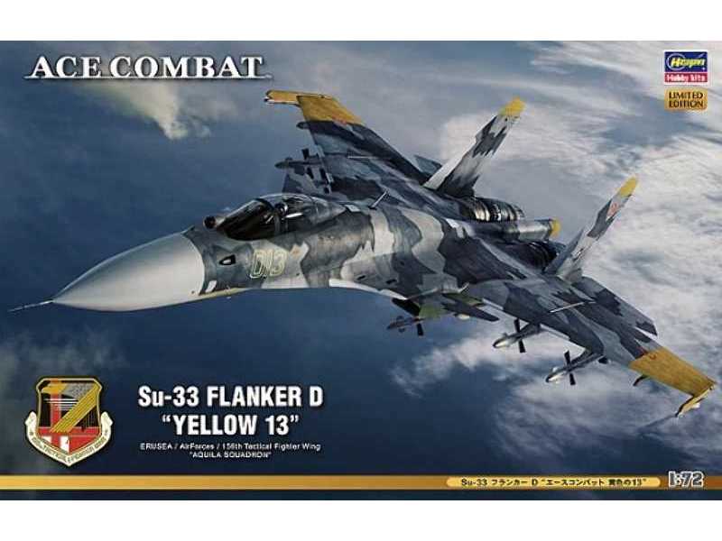 52112 Ace Combat Su-33 Flanker D Yellow 13 - zdjęcie 1 52112 Ace Combat Su-33 Flanker D Yellow 13 - zdjęcie 1