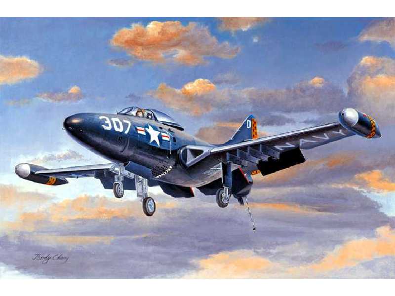 Myśliwiec F9F-2 Panther - zdjęcie 1 Myśliwiec F9F-2 Panther - zdjęcie 1