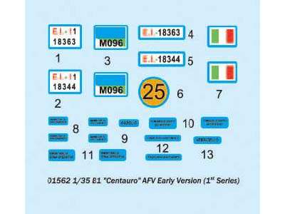 Wóz pancerny B1 Centauro AFV Early Verslon (1" Series) - zdjęcie 3