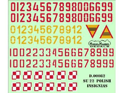 Su-22 Polish Insignias - zdjęcie 1