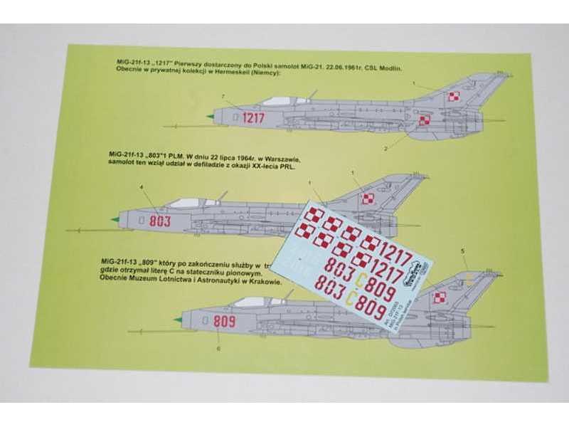 Mig-21f-13 In Polish Service - zdjęcie 1 Mig-21f-13 In Polish Service - zdjęcie 1