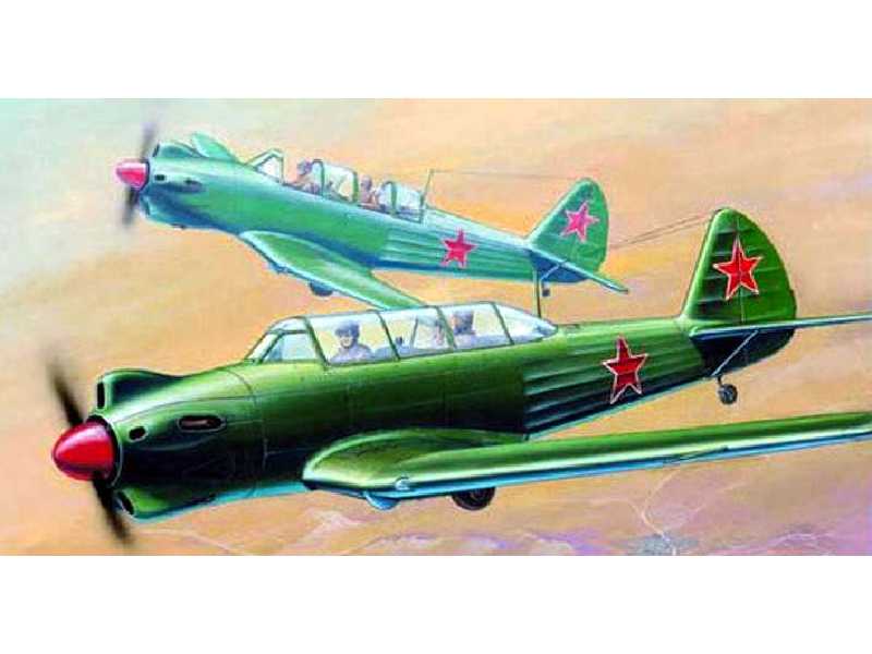 Jakowlew Jak-18 Max - samolot szkolny - zdjęcie 1 Jakowlew Jak-18 Max - samolot szkolny - zdjęcie 1