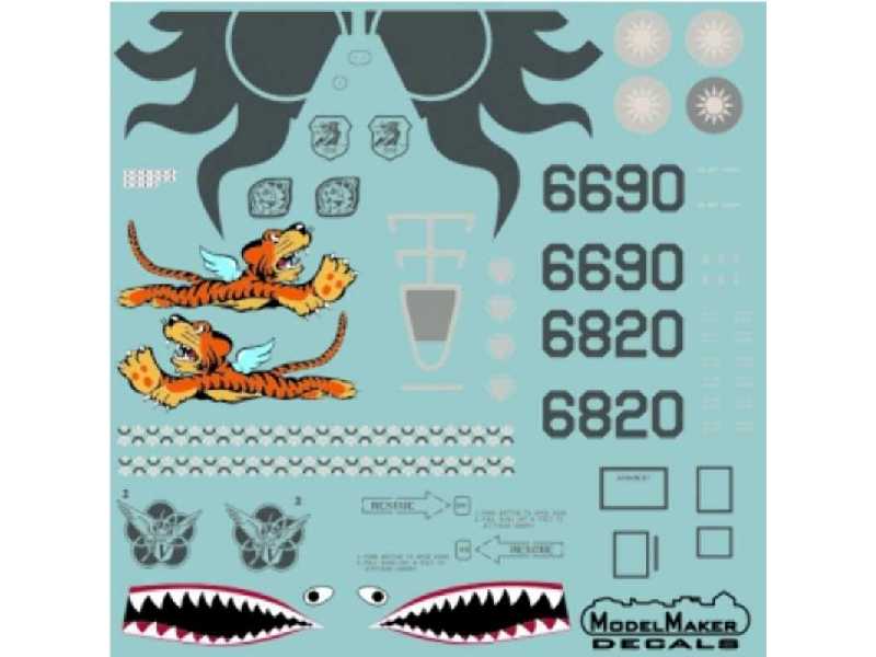 F16a /B Block 20 Taiwan Air Force Flying Tigers - zdjęcie 1 F16a /B Block 20 Taiwan Air Force Flying Tigers - zdjęcie 1