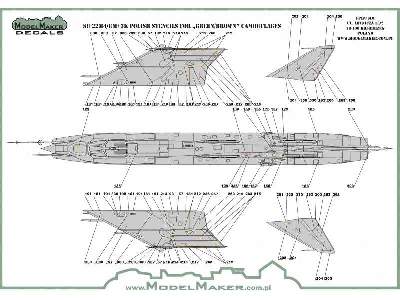 Su-22m4/Um-3k Polish Stencils - zdjęcie 3