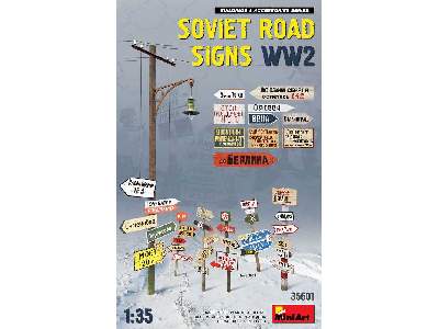 Radzieckie znaki drogowe - II W.Ś. - zdjęcie 1
