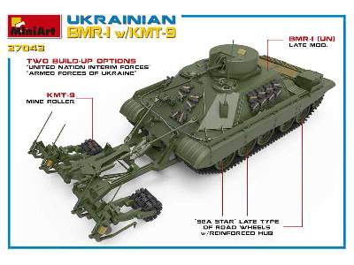 Ukraiński BMR-1 z trałem KMT-9 - zdjęcie 2