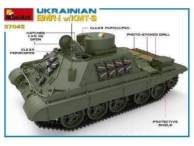 Ukraiński BMR-1 z trałem KMT-9 - zdjęcie 42