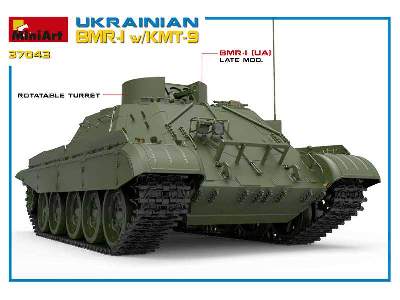 Ukraiński BMR-1 z trałem KMT-9 - zdjęcie 45