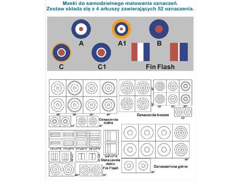 Hawker Hurricane RAF - oznaczenia - zdjęcie 1