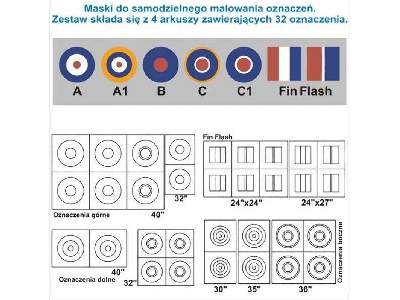 N.A. Mustang RAF - oznaczenia - zdjęcie 1