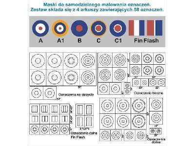 Supermarine Spitfire RAF - oznaczenia - zdjęcie 1