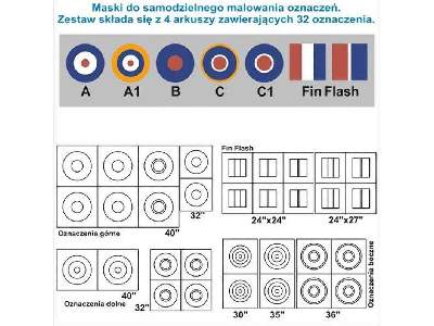 N.A. Mustang RAF - oznaczenia - zdjęcie 1