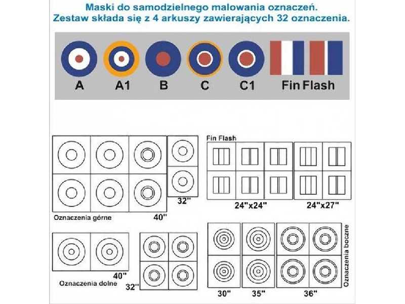 N.A. Mustang RAF - oznaczenia - zdjęcie 1