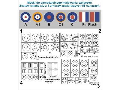 Supermarine Spitfire RAF - oznaczenia - zdjęcie 1