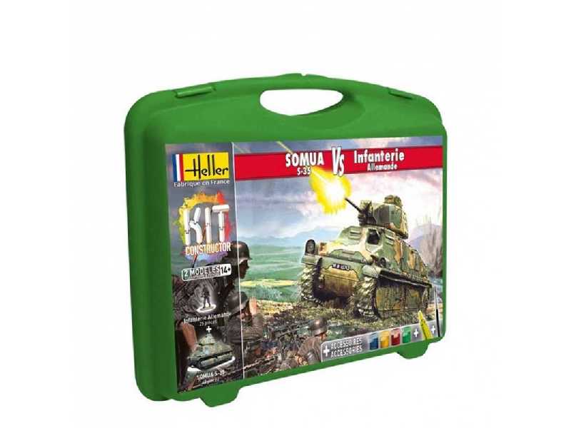 Somua S35 + German Infantry - zdjęcie 1 Somua S35 + German Infantry - zdjęcie 1