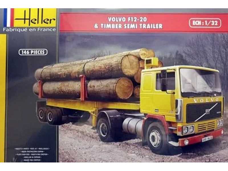 Volvo F12-20 & Timber Semi Trailer - zdjęcie 1 Volvo F12-20 & Timber Semi Trailer - zdjęcie 1