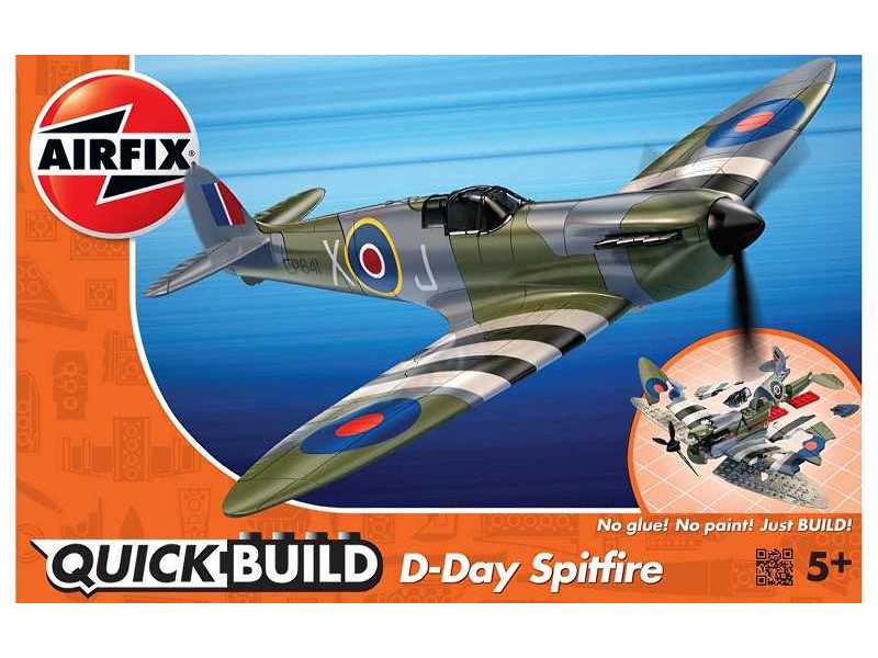 QUICKBUILD D-Day Spitfire - zdjęcie 1 QUICKBUILD D-Day Spitfire - zdjęcie 1