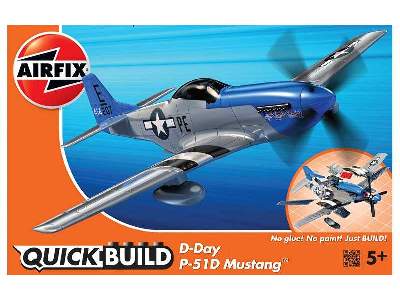 QUICKBUILD D-Day P-51D Mustang - zdjęcie 1