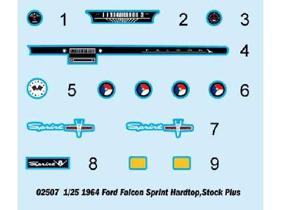 1964 Ford Falcon Sprint Hardtop, Stock Plus - zdjęcie 3