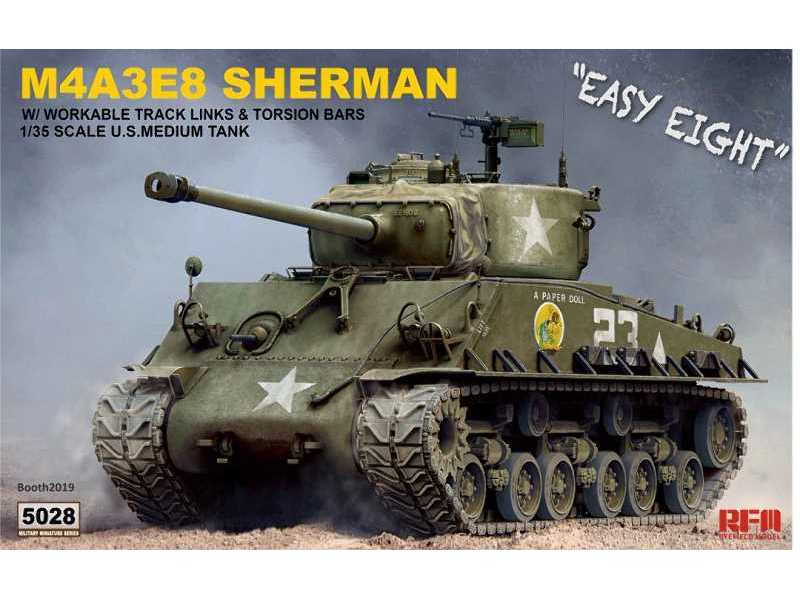 M4A3E8 Sherman Easy Eight z drążkami skrętnymi - zdjęcie 1 M4A3E8 Sherman Easy Eight z drążkami skrętnymi - zdjęcie 1