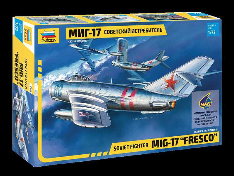 MiG-17 Fresco sowiecki myśliwiec - zdjęcie 1 MiG-17 Fresco sowiecki myśliwiec - zdjęcie 1