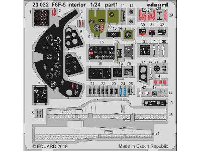 F6F-5 interior 1/24 - zdjęcie 1