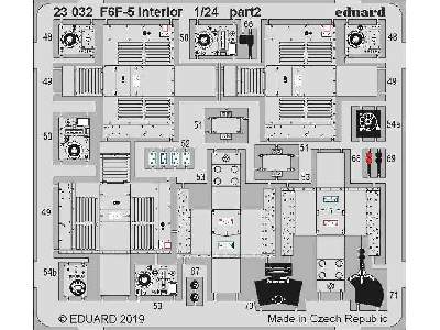 F6F-5 interior 1/24 - zdjęcie 2