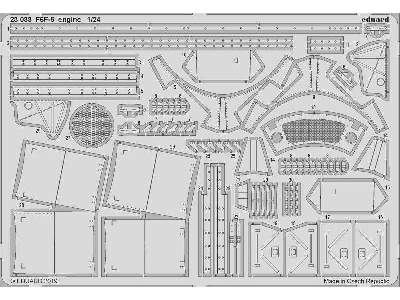 F6F-5 engine 1/24 - Airfix - zdjęcie 1