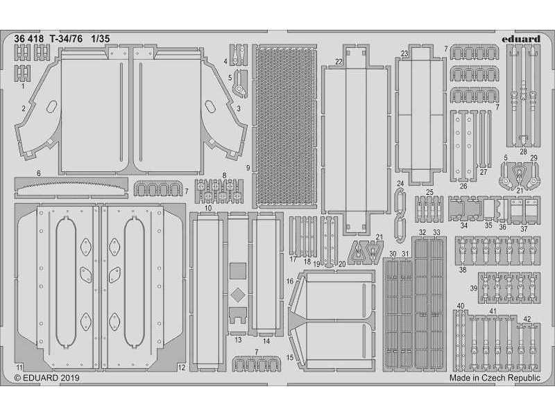 T-34/76 1/35 - Zvezda - zdjęcie 1 T-34/76 1/35 - Zvezda - zdjęcie 1