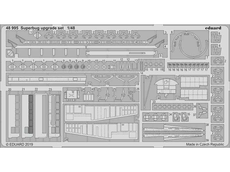 Superbug upgrade set 1/48 - zdjęcie 1 Superbug upgrade set 1/48 - zdjęcie 1