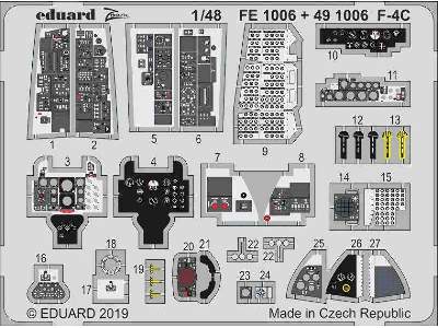 F-4C interior 1/48 - zdjęcie 1