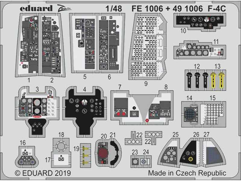 F-4C interior 1/48 - zdjęcie 1 F-4C interior 1/48 - zdjęcie 1