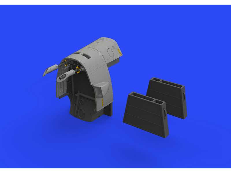 Bf 109E fuselage guns 1/48 - Eduard - zdjęcie 1 Bf 109E fuselage guns 1/48 - Eduard - zdjęcie 1