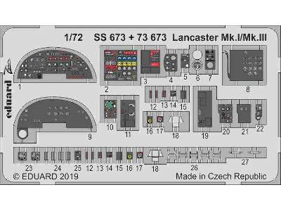Lancaster Mk. I/Mk. III interior 1/72 - zdjęcie 1