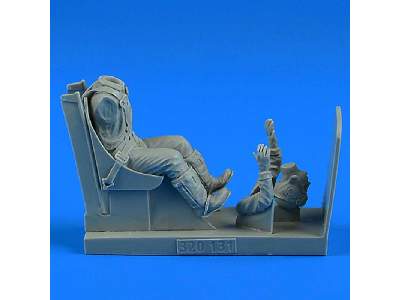 US NAVY WWII Pilot with ej. seat for F4U Corsair - Trumpeter - zdjęcie 1