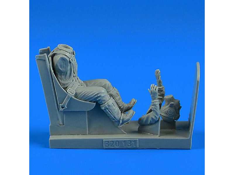 US NAVY WWII Pilot with ej. seat for F4U Corsair - Trumpeter - zdjęcie 1